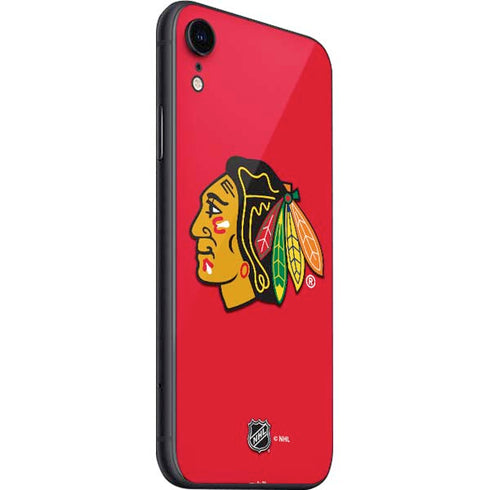 NHL Chicago Blackhawks Solid Background iPhone SE (2nd & 3rd Gen) Skin