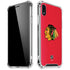 NHL Chicago Blackhawks Solid Background iPhone XR Clear Case