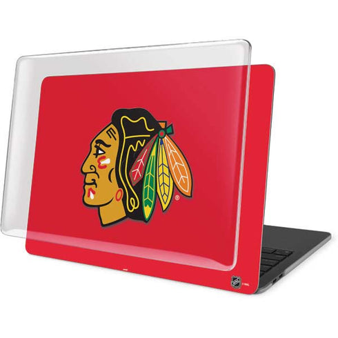 NHL Chicago Blackhawks Solid Background MacBook Pro 15in (2016-19) Case plus Skin