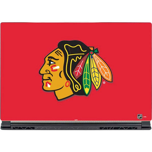 NHL Chicago Blackhawks Solid Background MSI GS65 Stealth Laptop Skin