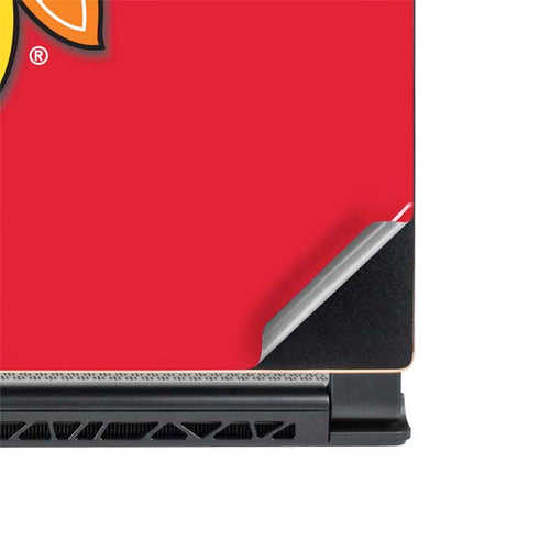 NHL Chicago Blackhawks Solid Background MSI GS65 Stealth Laptop Skin