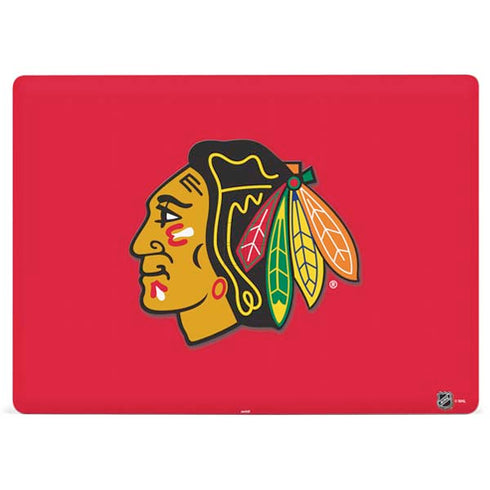 NHL Chicago Blackhawks Solid Background Surface Laptop 3 13.5in Skin