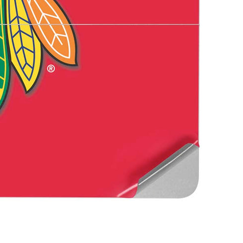 NHL Chicago Blackhawks Solid Background Surface Laptop Studio Skin