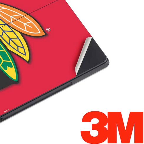 NHL Chicago Blackhawks Solid Background Surface Pro 7 Skin