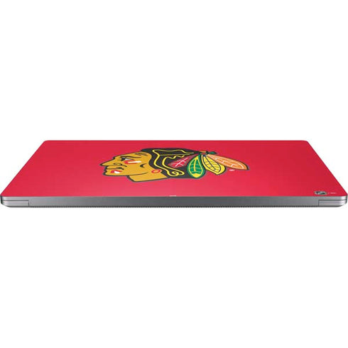 NHL Chicago Blackhawks Solid Background Universal Laptop 17in (13.8 x 10in) Skin