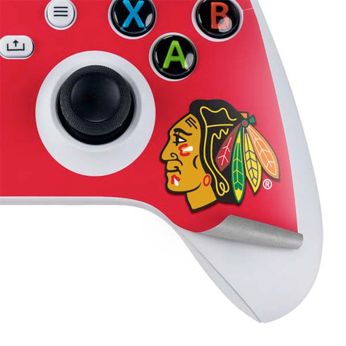 NHL Chicago Blackhawks Solid Background Xbox Series S Skins