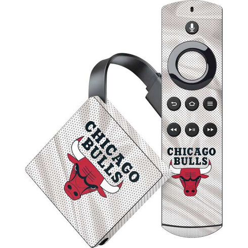 NBA Chicago Bulls Away Jersey Amazon Fire TV Skin