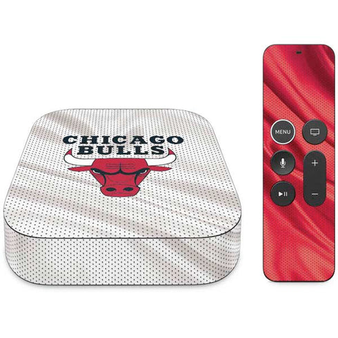 NBA Chicago Bulls Away Jersey Apple TV Skin