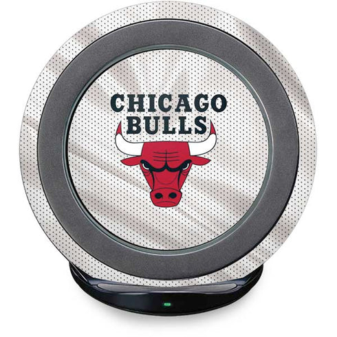NBA Chicago Bulls Away Jersey Fast Charge Wireless Charging Stand Skin