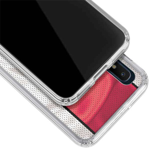 NBA Chicago Bulls Away Jersey Galaxy A10e Clear Case