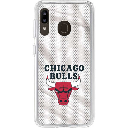 NBA Chicago Bulls Away Jersey Galaxy A20 Clear Case