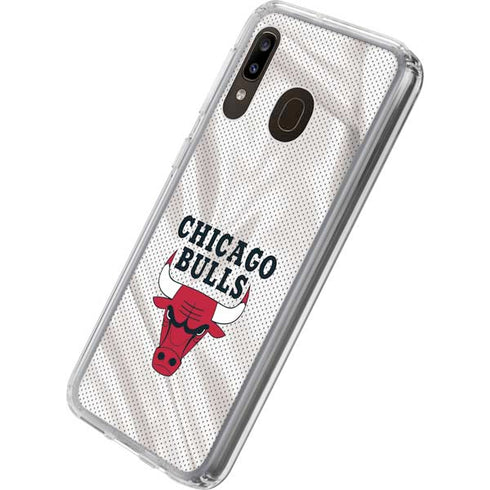 NBA Chicago Bulls Away Jersey Galaxy A20 Clear Case