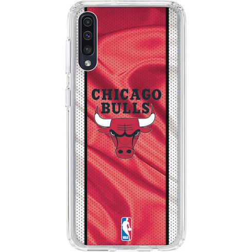 NBA Chicago Bulls Away Jersey Galaxy A50 Clear Case