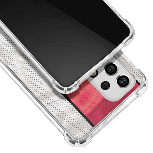 NBA Chicago Bulls Away Jersey Galaxy A53 5G Clear Case