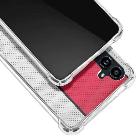 NBA Chicago Bulls Away Jersey Galaxy A54 5G Clear Case