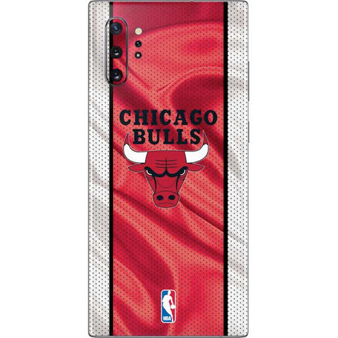 NBA Chicago Bulls Away Jersey Galaxy Note 10 Plus Skin