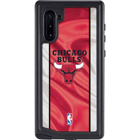 NBA Chicago Bulls Away Jersey Galaxy Note 10 Waterproof Case