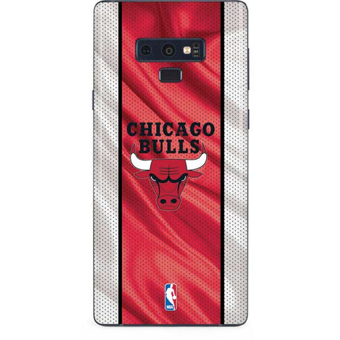 NBA Chicago Bulls Away Jersey Galaxy Note 9 Skin