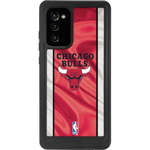 NBA Chicago Bulls Away Jersey Galaxy Note20 5G Waterproof Case