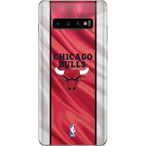 NBA Chicago Bulls Away Jersey Galaxy S10 Plus Skin