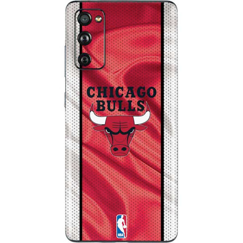 NBA Chicago Bulls Away Jersey Galaxy S20 Fan Edition Skin