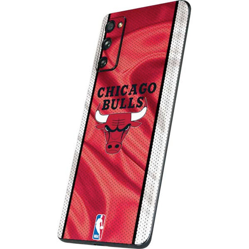 NBA Chicago Bulls Away Jersey Galaxy S20 Fan Edition Skin
