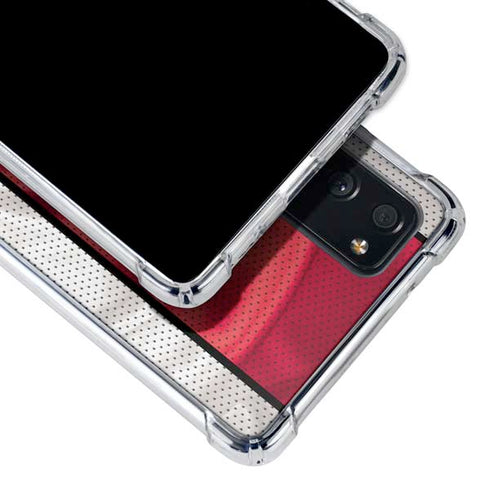 NBA Chicago Bulls Away Jersey Galaxy S20 FE Clear Case