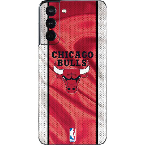 NBA Chicago Bulls Away Jersey Galaxy S21 5G Skin