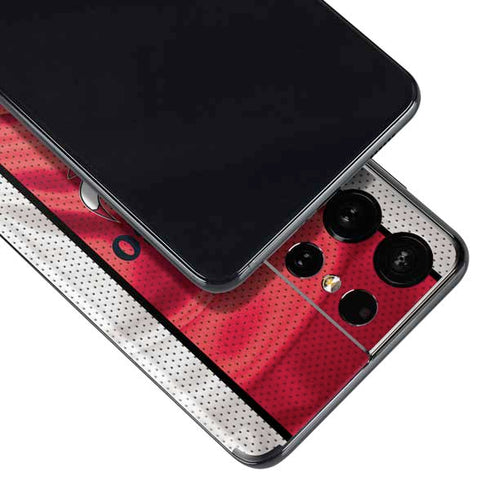 NBA Chicago Bulls Away Jersey Galaxy S21 Ultra 5G Skin