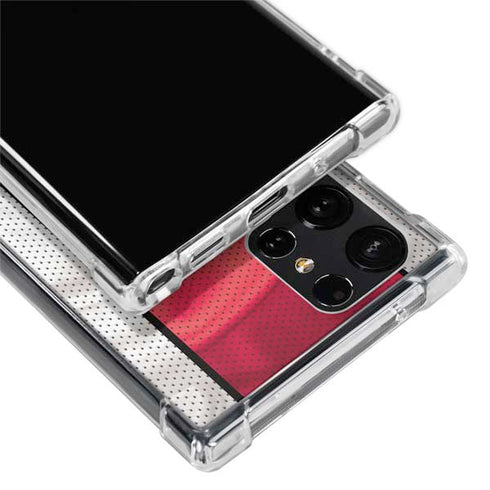 NBA Chicago Bulls Away Jersey Galaxy S22 Ultra Clear Case