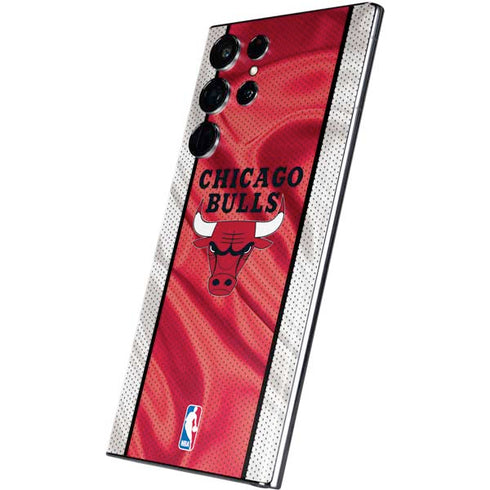 NBA Chicago Bulls Away Jersey Galaxy S22 Ultra Skin