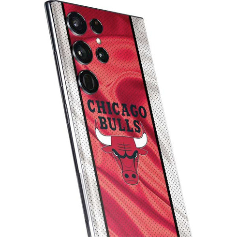 NBA Chicago Bulls Away Jersey Galaxy S22 Ultra Skin
