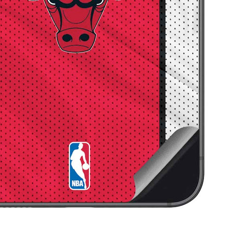 NBA Chicago Bulls Away Jersey Galaxy S23 FE Skin