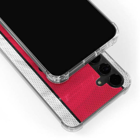 NBA Chicago Bulls Away Jersey Galaxy S24 Plus Clear Case