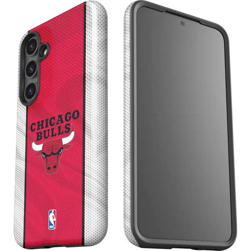 NBA Chicago Bulls Away Jersey Galaxy S24 Plus Impact Case
