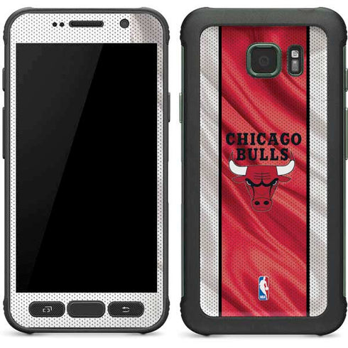 NBA Chicago Bulls Away Jersey Galaxy S7 Active Skin