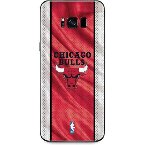 NBA Chicago Bulls Away Jersey Galaxy S8 Plus Skin