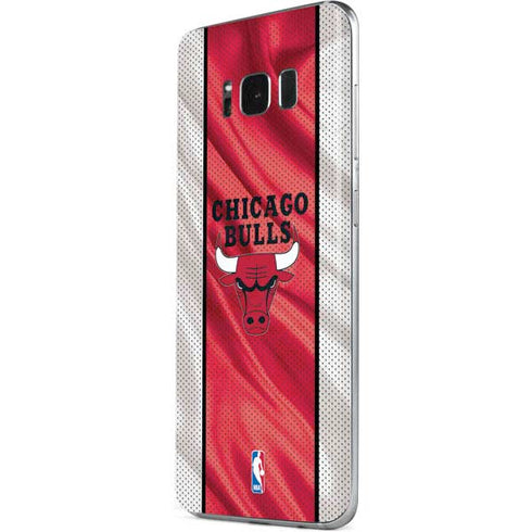 NBA Chicago Bulls Away Jersey Galaxy S8 Skin