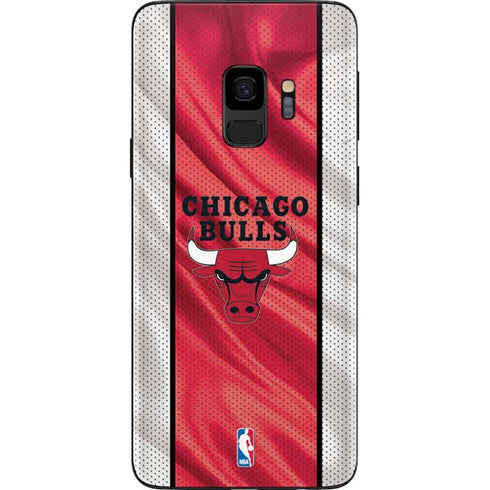 NBA Chicago Bulls Away Jersey Galaxy S9 Skin