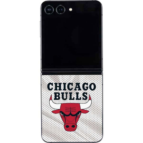 NBA Chicago Bulls Away Jersey Galaxy Z Flip5 5G Skin