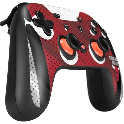 NBA Chicago Bulls Away Jersey Google Stadia Controller Skin