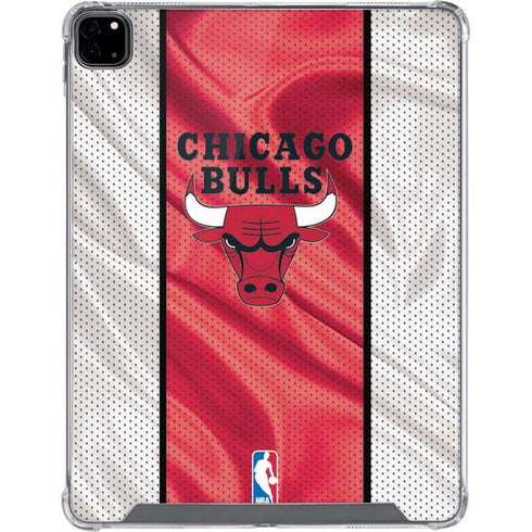 NBA Chicago Bulls Away Jersey iPad Pro 12.9in (2020) Clear Case