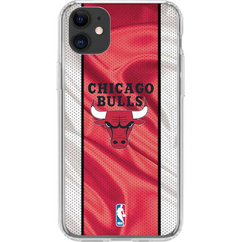 NBA Chicago Bulls Away Jersey iPhone 11 Clear Case