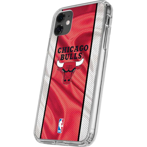NBA Chicago Bulls Away Jersey iPhone 11 Clear Case
