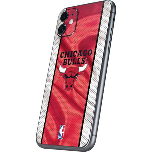 NBA Chicago Bulls Away Jersey iPhone 11 Skin