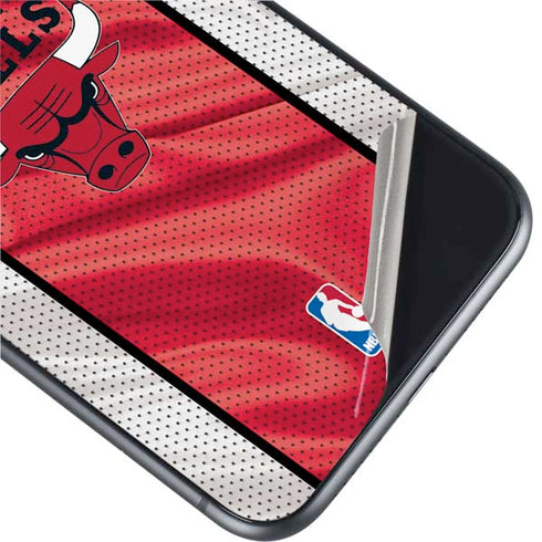 NBA Chicago Bulls Away Jersey iPhone 11 Skin