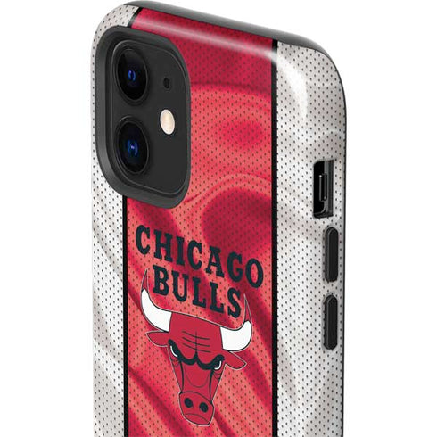 NBA Chicago Bulls Away Jersey iPhone 12 Impact Case