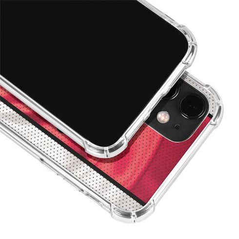 NBA Chicago Bulls Away Jersey iPhone 12 Mini Clear Case