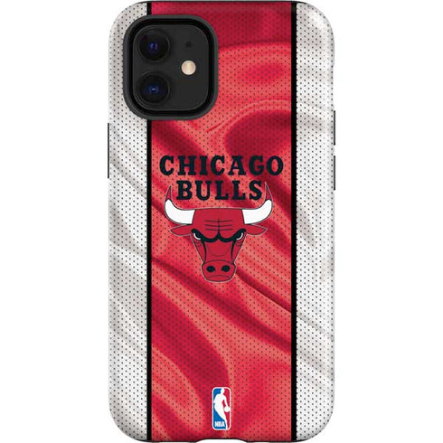 NBA Chicago Bulls Away Jersey iPhone 12 Mini Impact Case