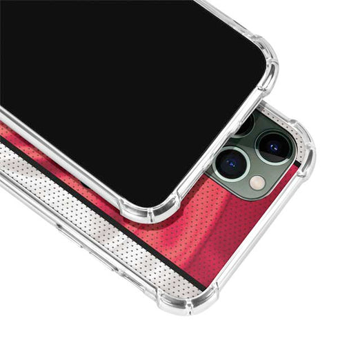 NBA Chicago Bulls Away Jersey iPhone 12 Pro Clear Case